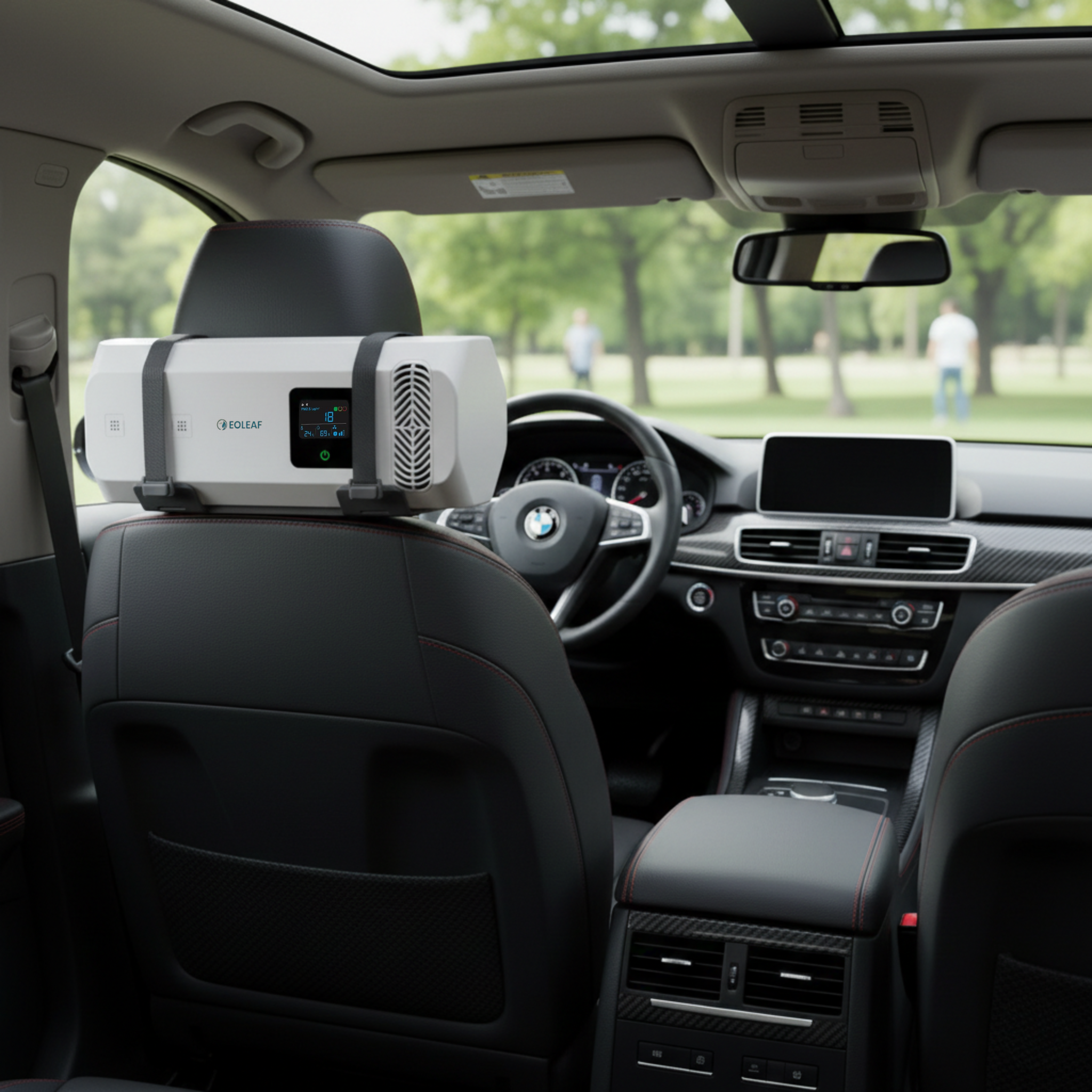 Purificateur d'air PurCar — Filtre HEPA H13 & Ioniseur - Pour tout véhicule