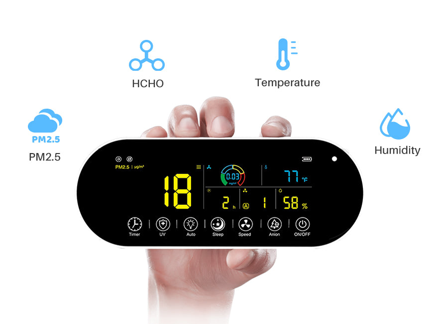 Eoleaf's bluetooth terminal offers real-time air quality data 