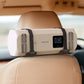 Pure Car air purifier on the back of a car seat