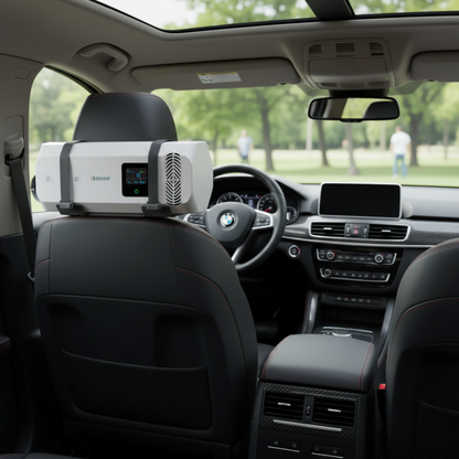 Purificateur d'air PurCar — Filtre HEPA H13 & Ioniseur - Pour tout véhicule