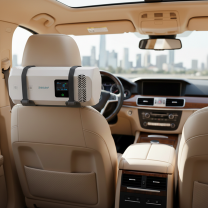 Purificateur d'air PurCar — Filtre HEPA H13 & Ioniseur - Pour tout véhicule