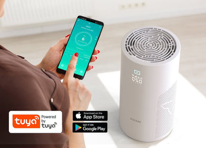 AEROPRO 40 air purifier - a smart device