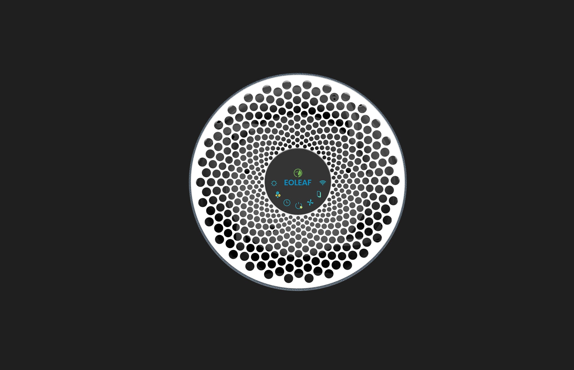 Top view of the Eoleaf Pure 500 air purifier
