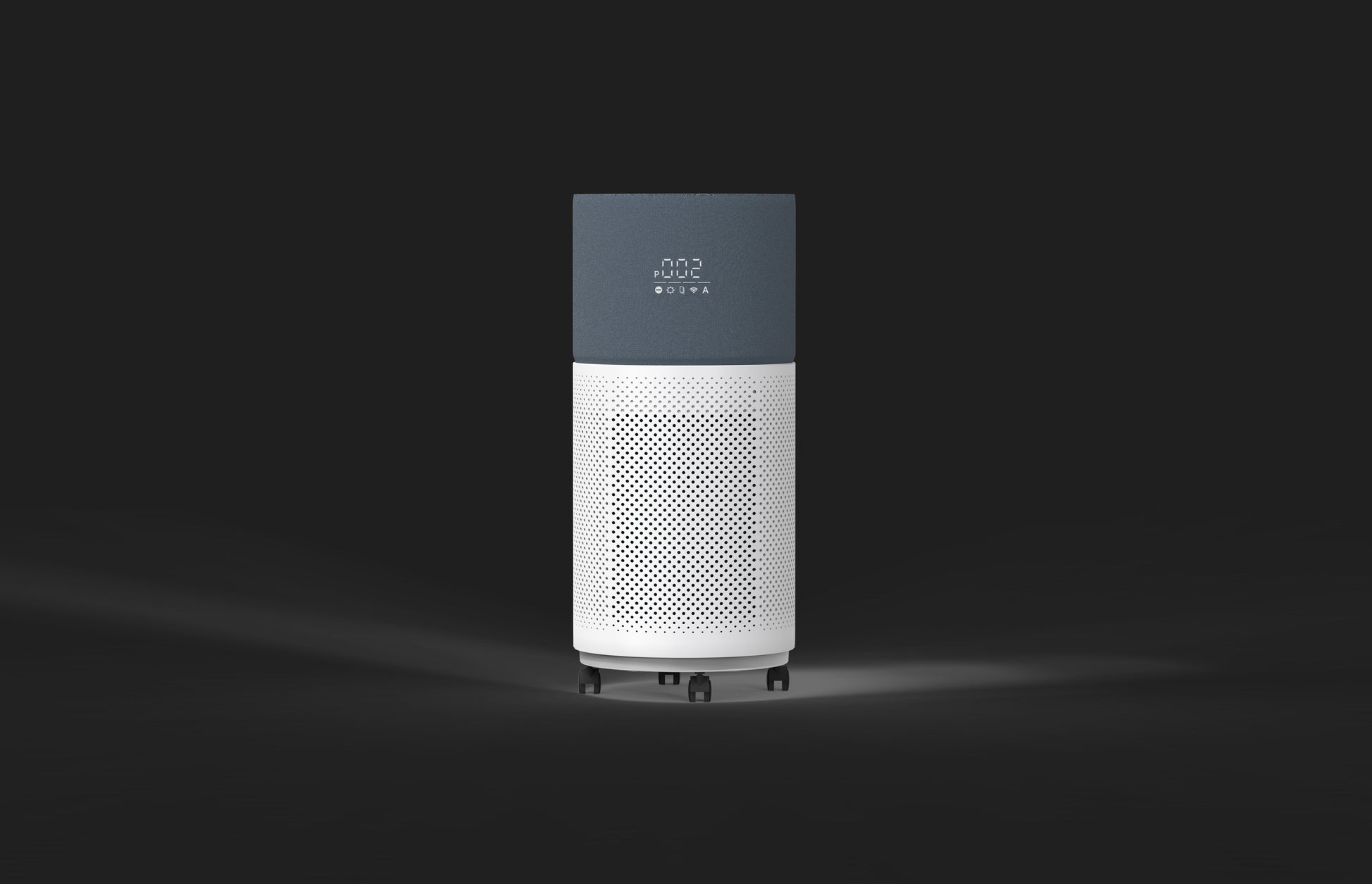 Front view of the Eoleaf Pure 500 air purifier